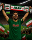 Iran Football Stadium Supporter Scarf