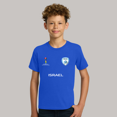 Israel Soccer Fan T-Shirt For Boys/Youth – 2026 Football World Cup TShirt