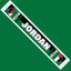 Jordan Football Stadium Supporter Scarf