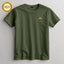 Military Helmet Embroidered Shirt