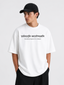 India Motivational Sanskrit Graphic T-Shirt | Premium Oversized Unisex Tee