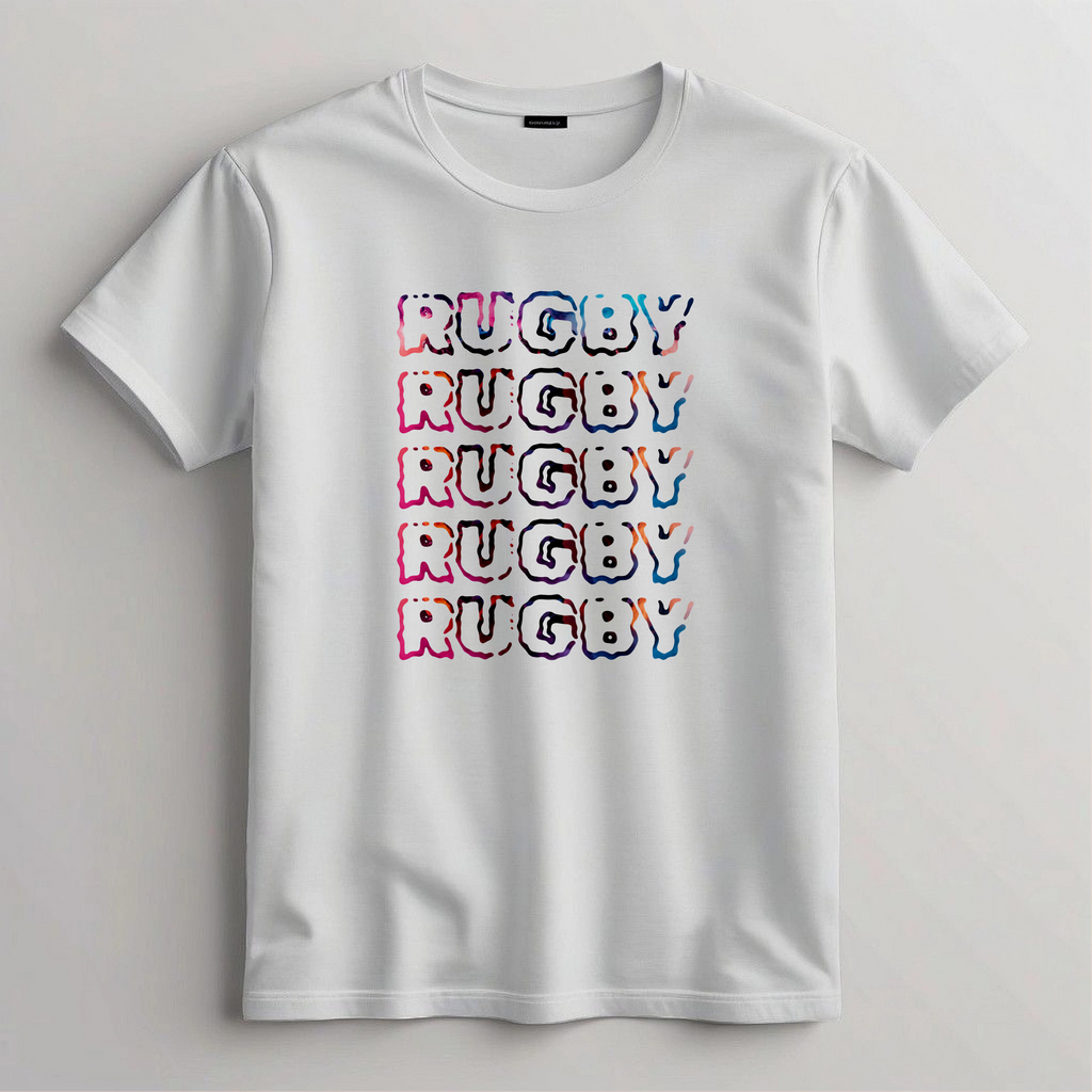 Rugby T-Shirt,Floral Rugby T-Shirt, Rugby Lover Gifts,Rugby Fan Outfit