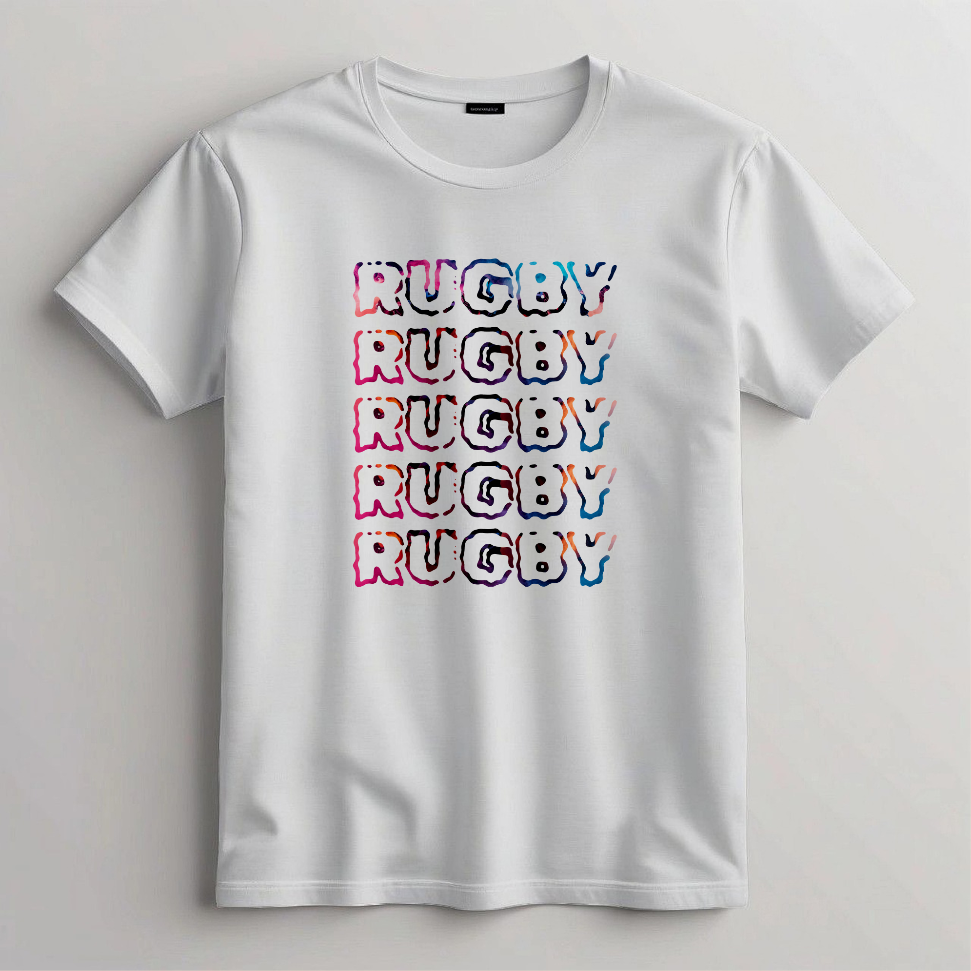 Rugby T-Shirt,Floral Rugby T-Shirt, Rugby Lover Gifts,Rugby Fan Outfit