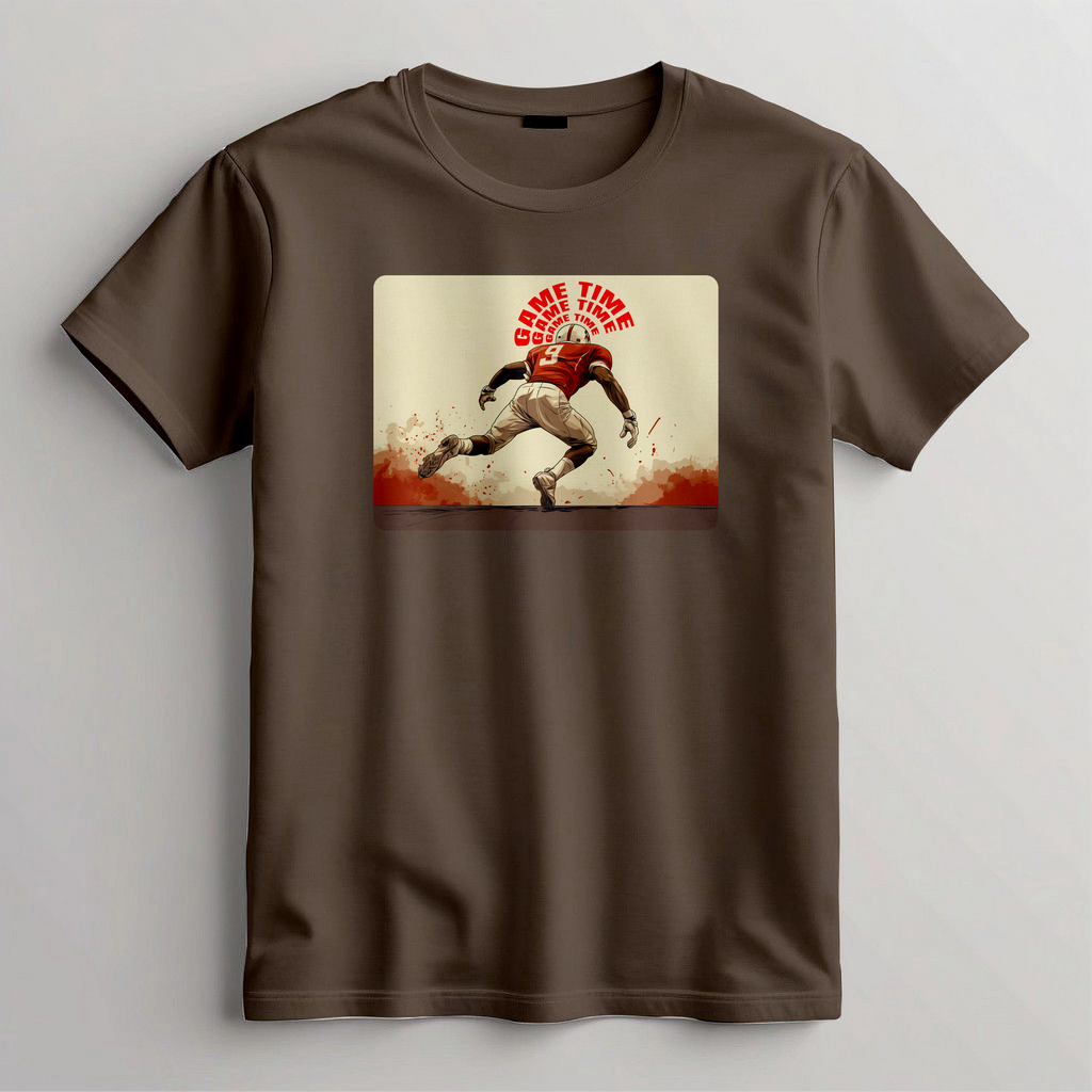 Rugby Comfort Colors T-Shirt, Retro Sport Graphic Tee
