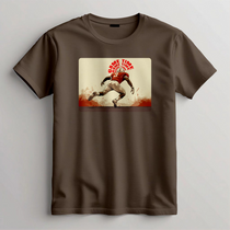 Rugby Comfort Colors T-Shirt, Retro Sport Graphic Tee