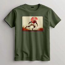 Rugby Comfort Colors T-Shirt, Retro Sport Graphic Tee
