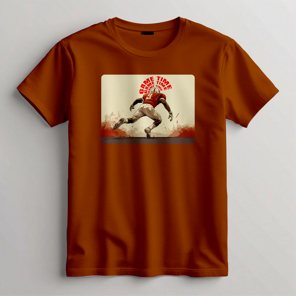 Rugby Comfort Colors T-Shirt, Retro Sport Graphic Tee