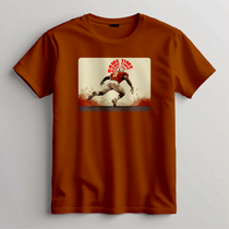 Rugby Comfort Colors T-Shirt, Retro Sport Graphic Tee