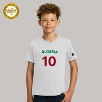 Algeria Soccer Fan T-Shirt  For Boys/Youth – 2026 Football   TShirt