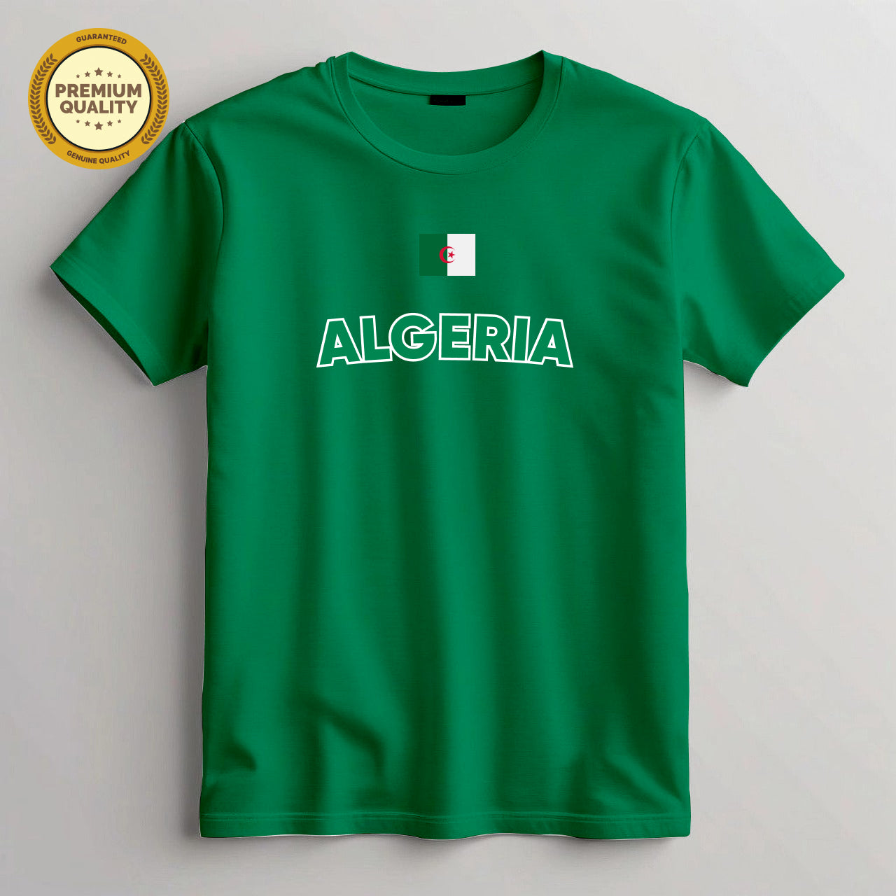 Algeria Football Fan T-Shirt – Football T Shirt Secondary image