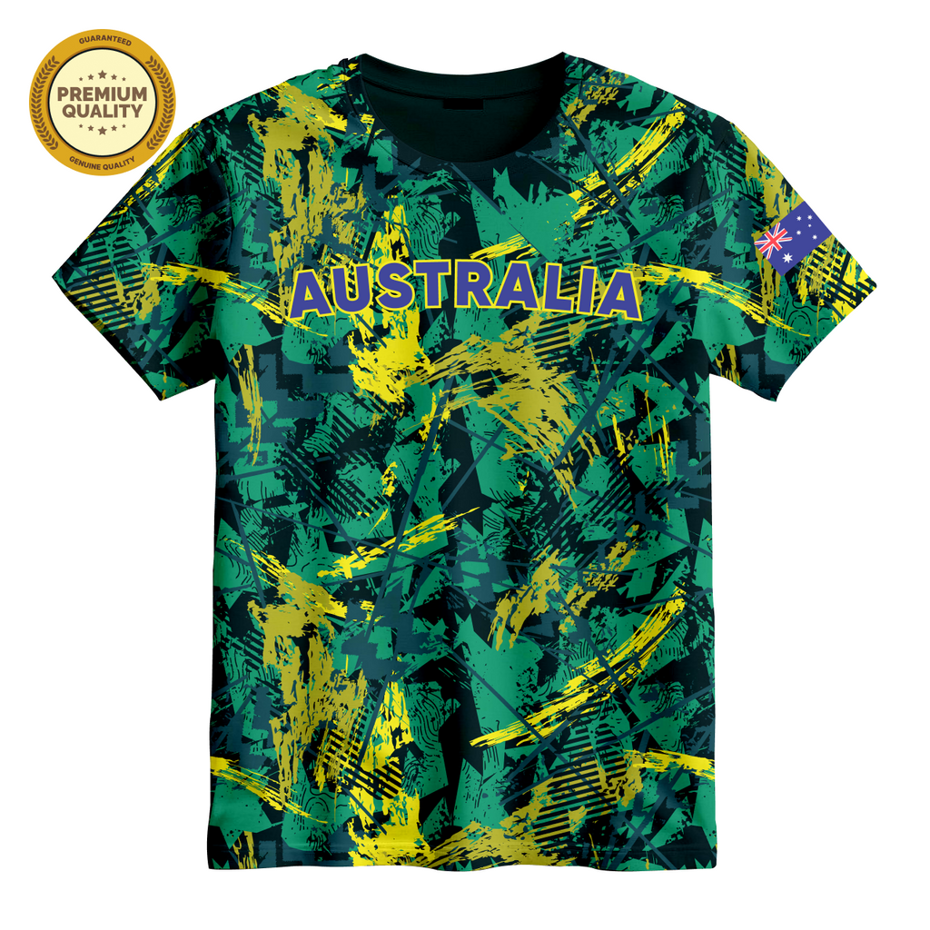 Australia Soccer 3D T-Shirt – Unisex T-Shirt