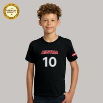 Austria Soccer Fan T-Shirt  For Boys/Youth – 2026 Football  TShirt