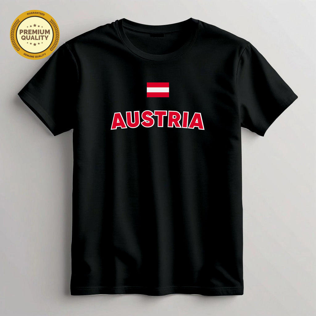 Austria Football Fan T-Shirt – Premium Quality