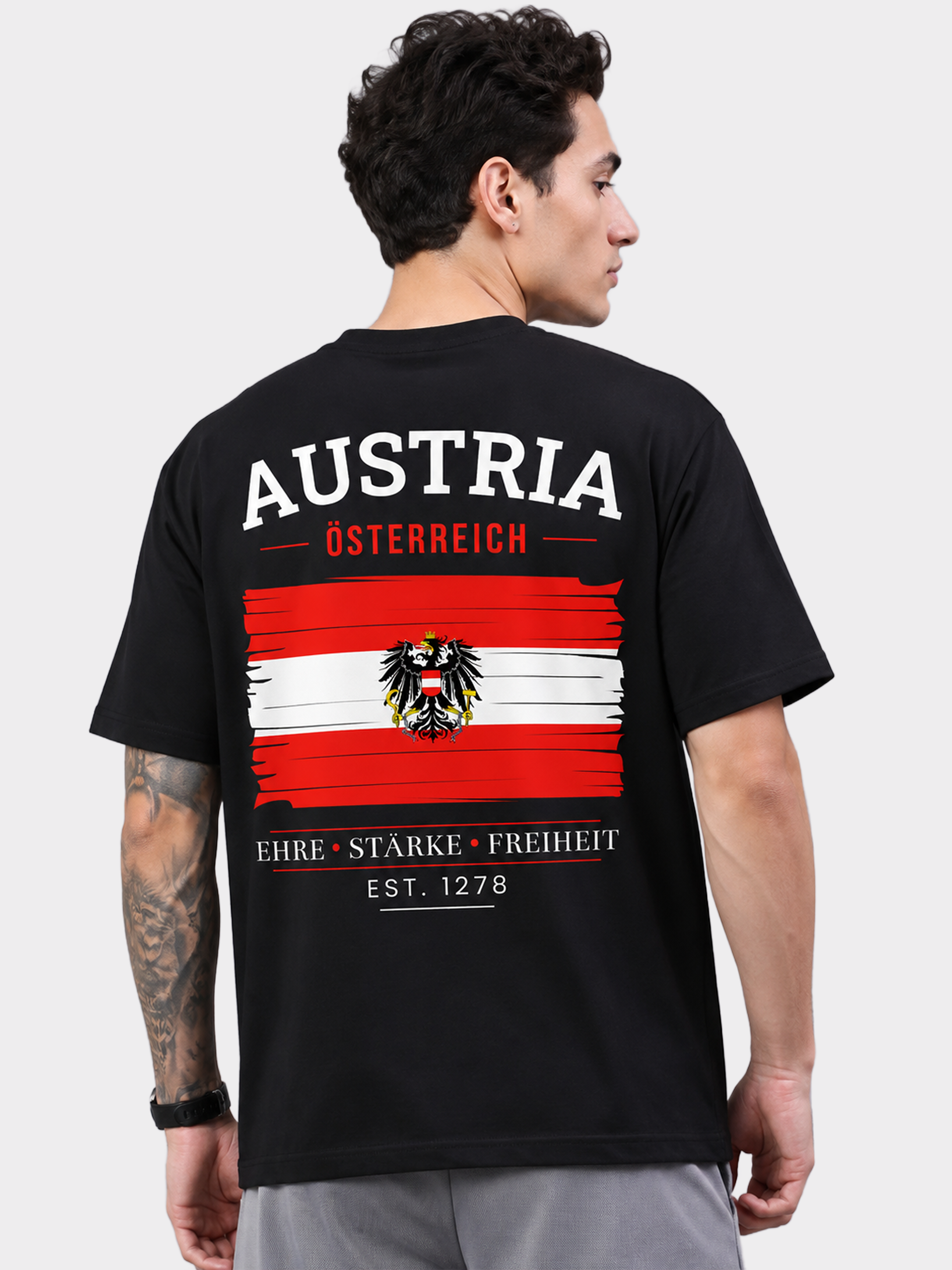 Austria Graphic Tee – Unisex Country Pride T-Shirt Secondary image