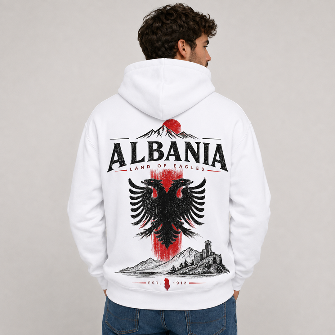 Albania Country Pride Hoodie – Premium Football Fan Hoodie Secondary image