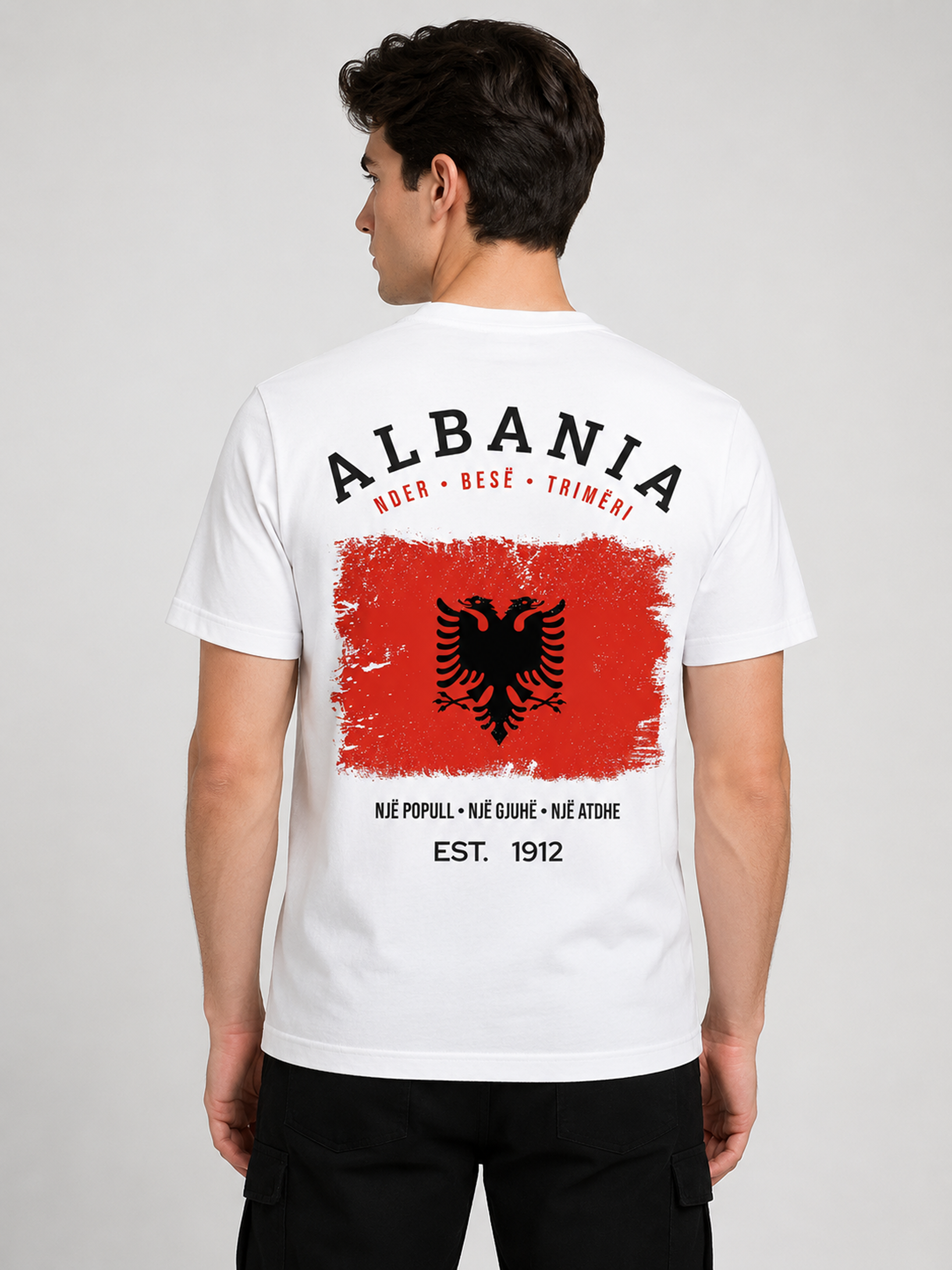 Albania Graphic Tee – Unisex Country Pride T-Shirt Secondary image