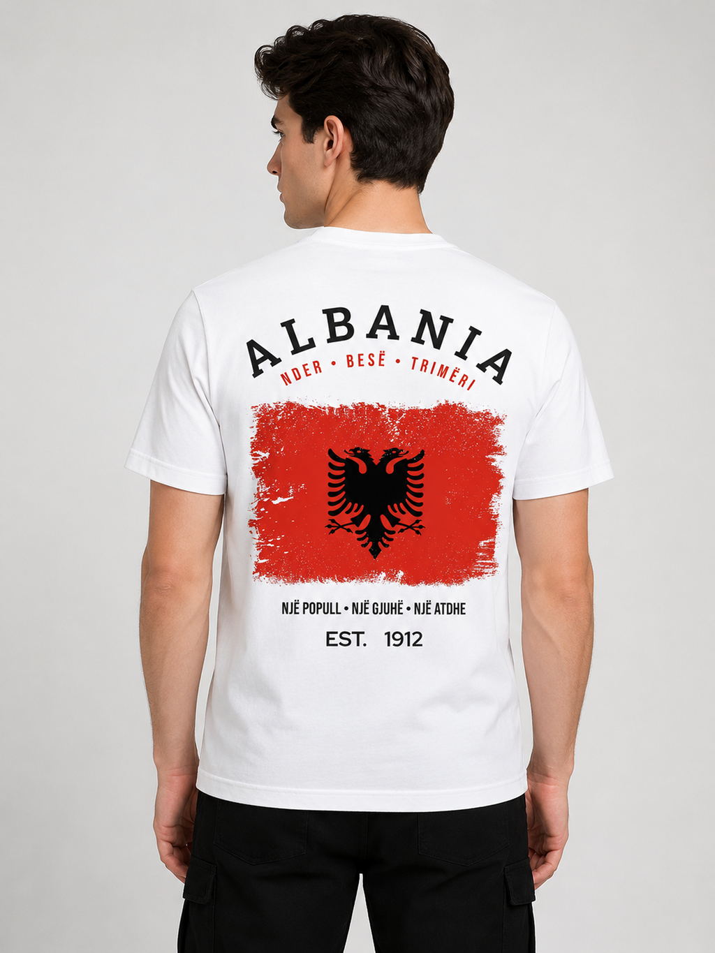 Albania Graphic Tee – Unisex Country Pride T-Shirt