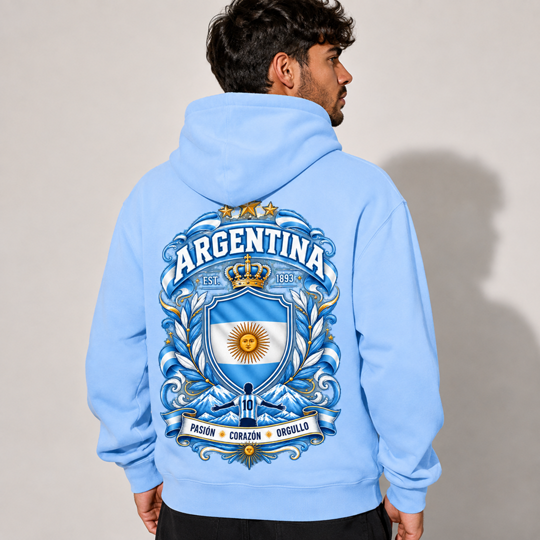 Argentina Country Pride Hoodie – Premium Football Fan Hoodie