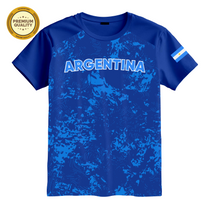Argentina Soccer 3D T-Shirt – Unisex T-Shirt