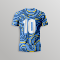Argentina Football T-Shirt - Dry Fit T Shirt