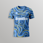Argentina Football T-Shirt - Dry Fit T Shirt