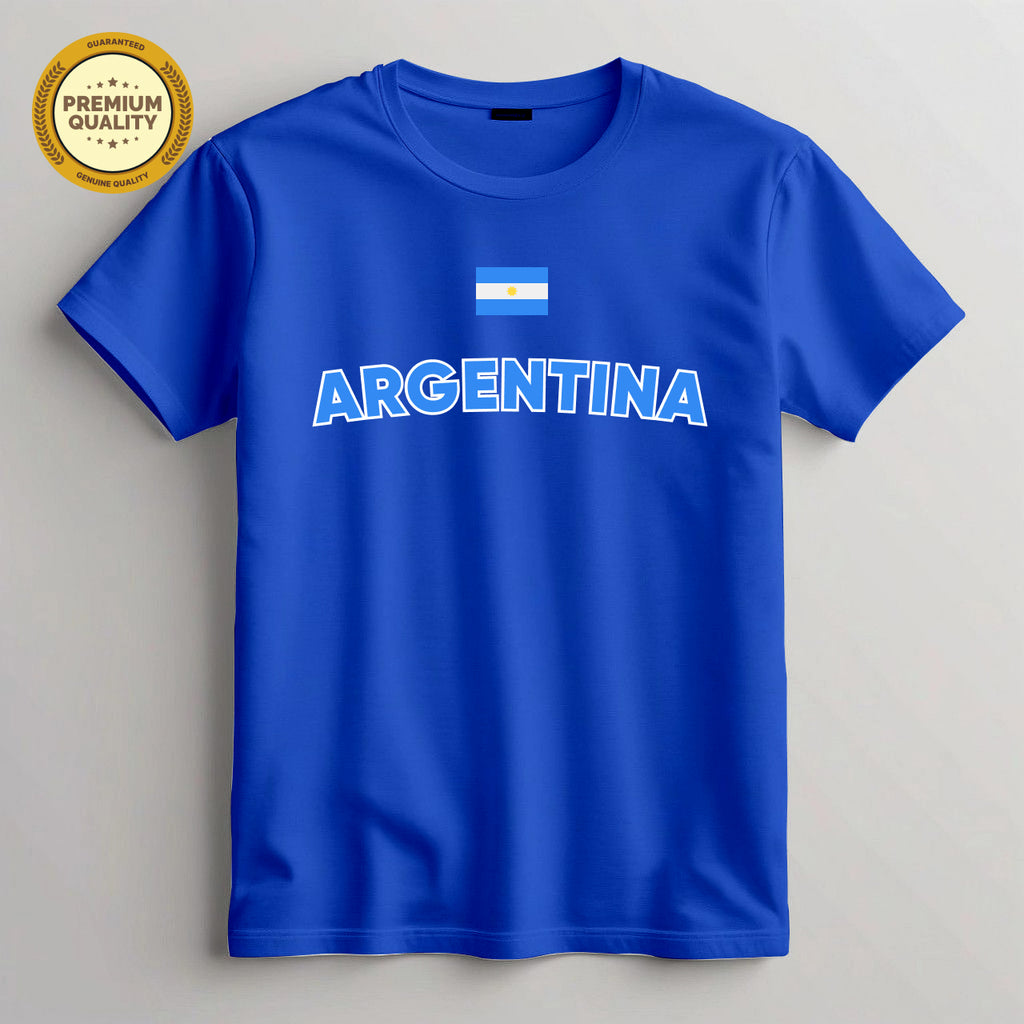 Argentina Football Fan T-Shirt – Premium Quality