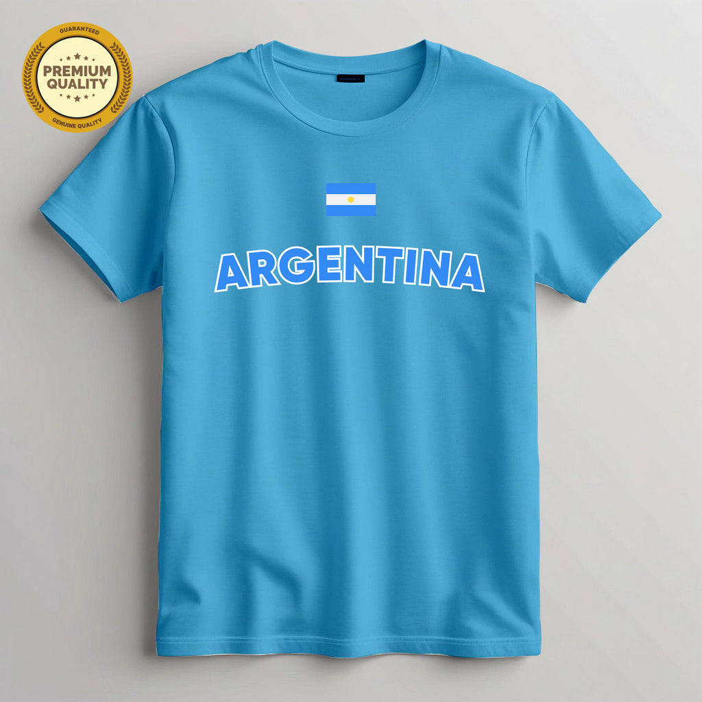 Argentina Football Fan T-Shirt – Premium Quality