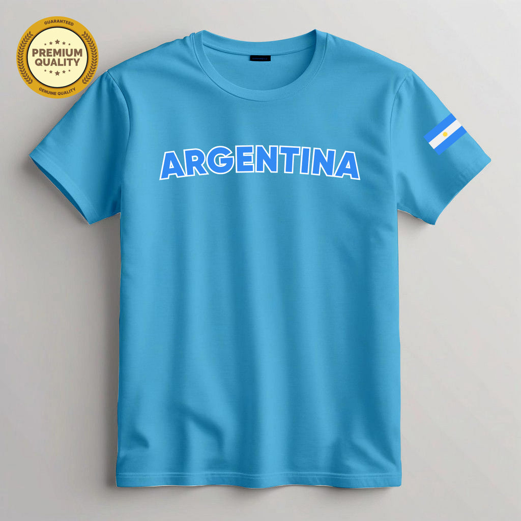 Argentina Football Fan T-Shirt – 2026 Football TShirt