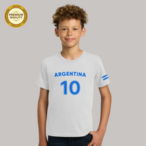 Argentina Football Fan T-Shirt For Boys/Youth – 2026 Football  TShirt