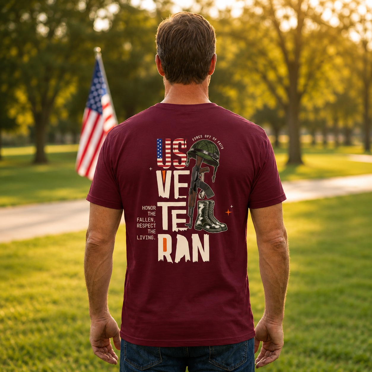 U.S. Army Veteran Shirt Secondary image