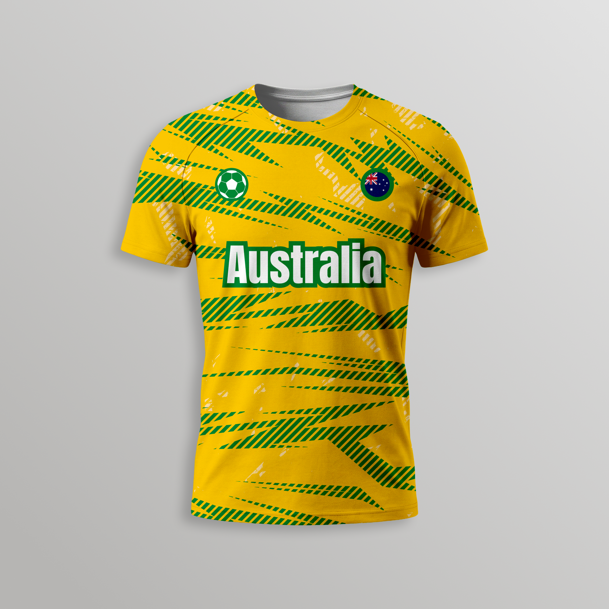 Australia Football T-Shirt - Dry Fit T Shirt Main image