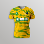 Australia Football T-Shirt - Dry Fit T Shirt