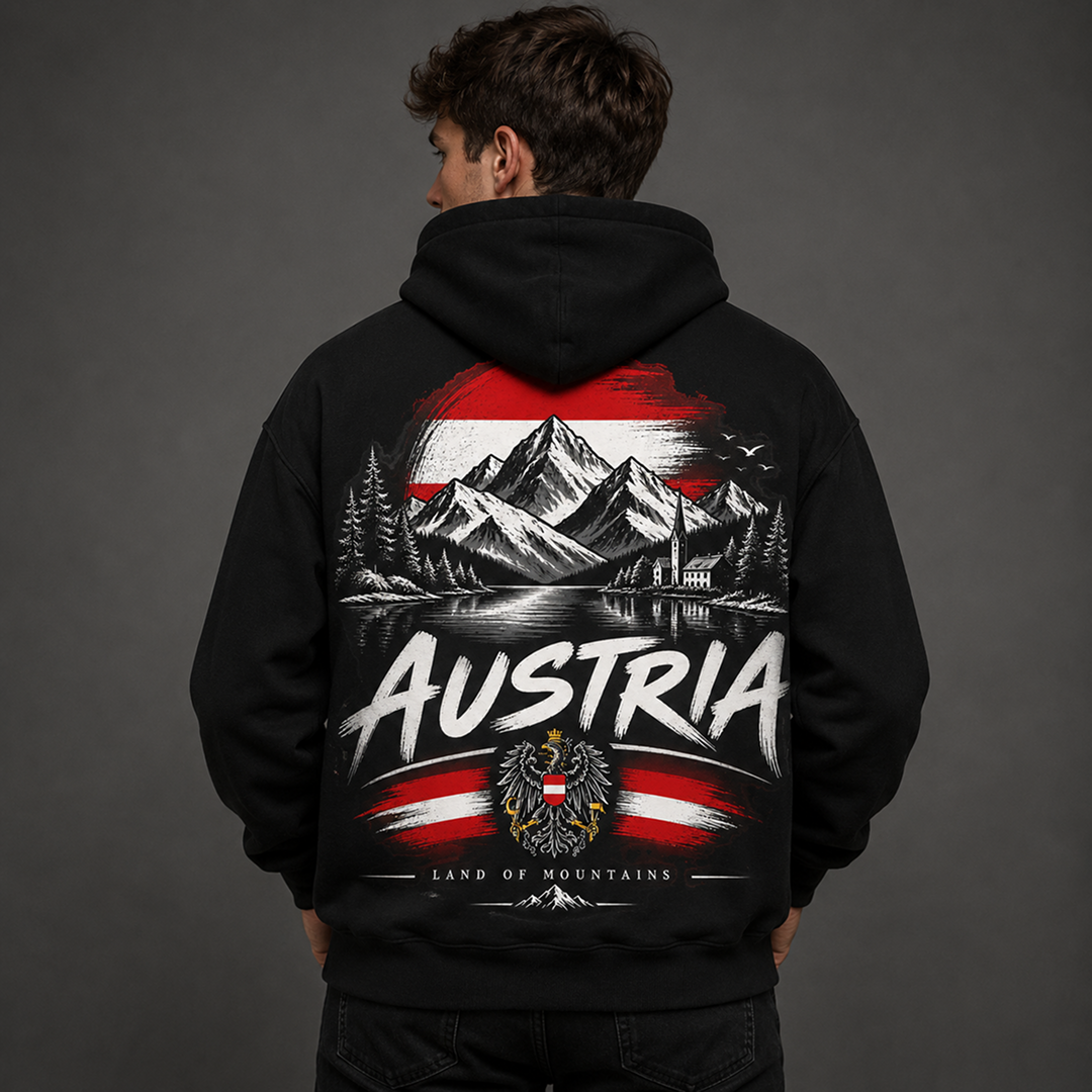 Austria Country Pride Hoodie – Premium Football Fan Hoodie