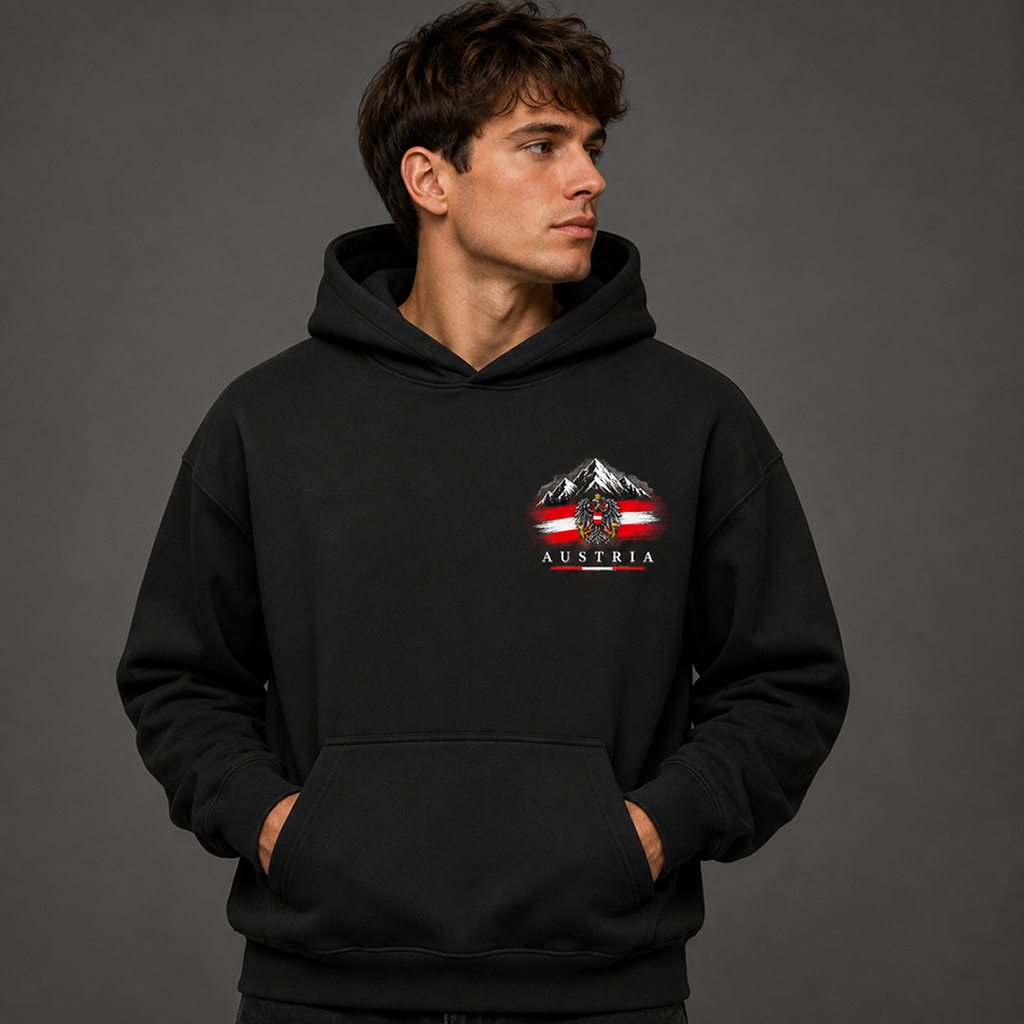 Austria Country Pride Hoodie – Premium Football Fan Hoodie