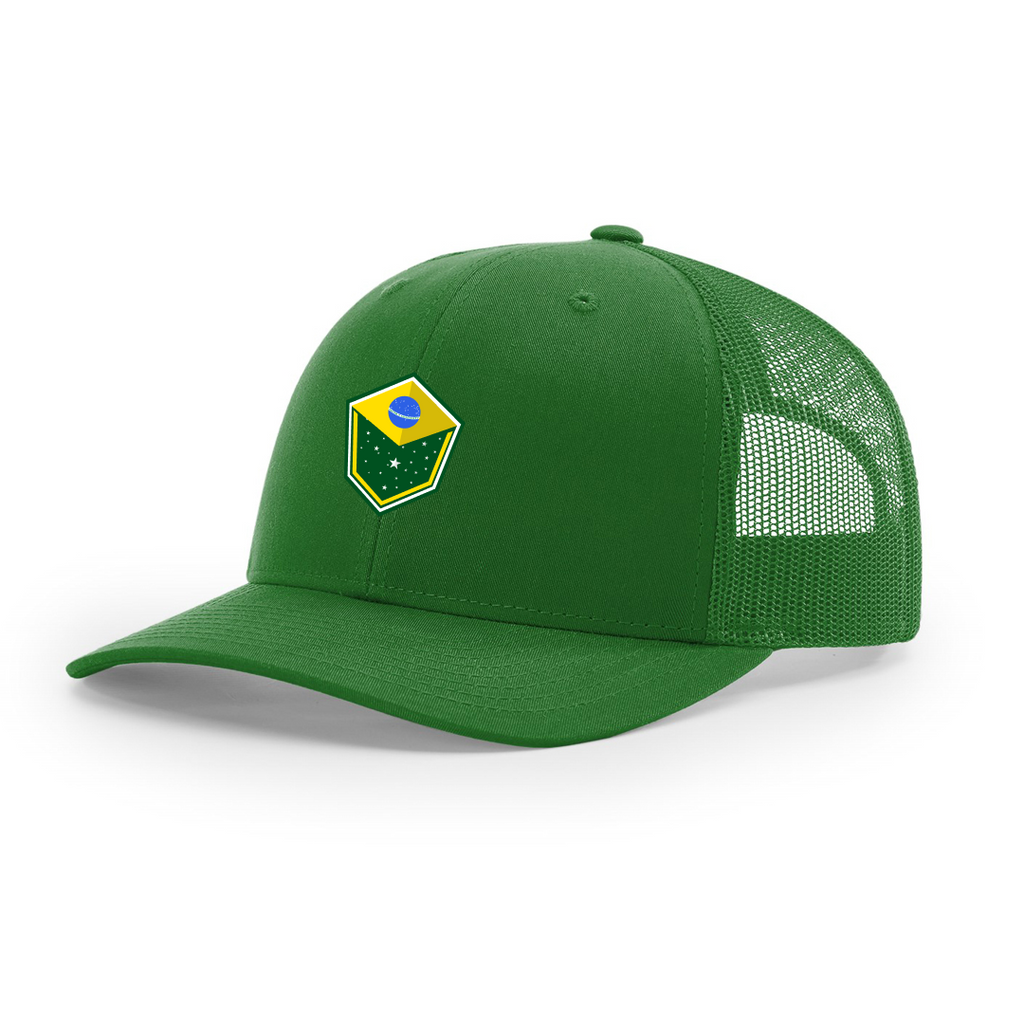 Brazil Flag Cap - Football/Basketball Fan Cap