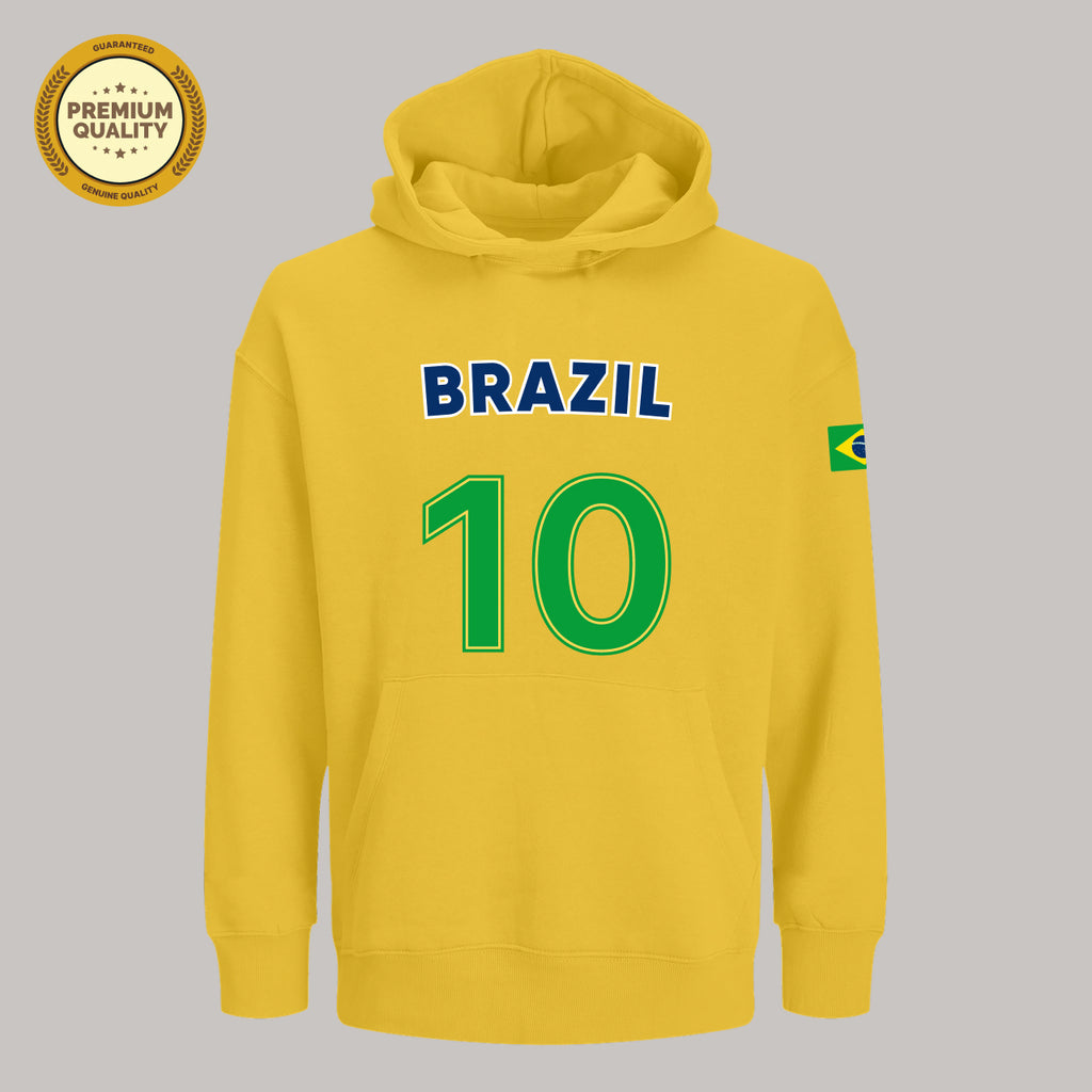 Brazil Soccer Fan Hoodie – 2026 Football Sweatshirt