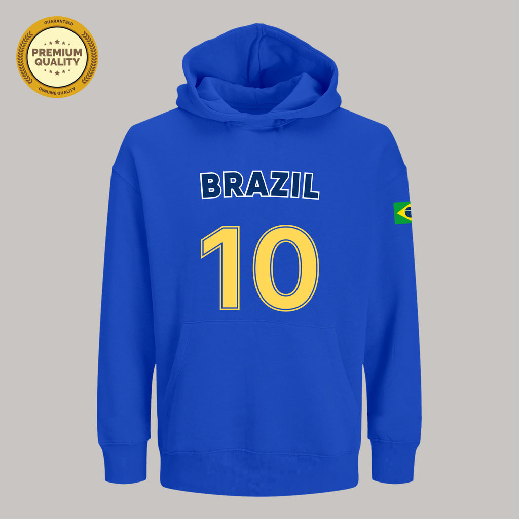 Brazil Soccer Fan Hoodie – 2026 Football Sweatshirt