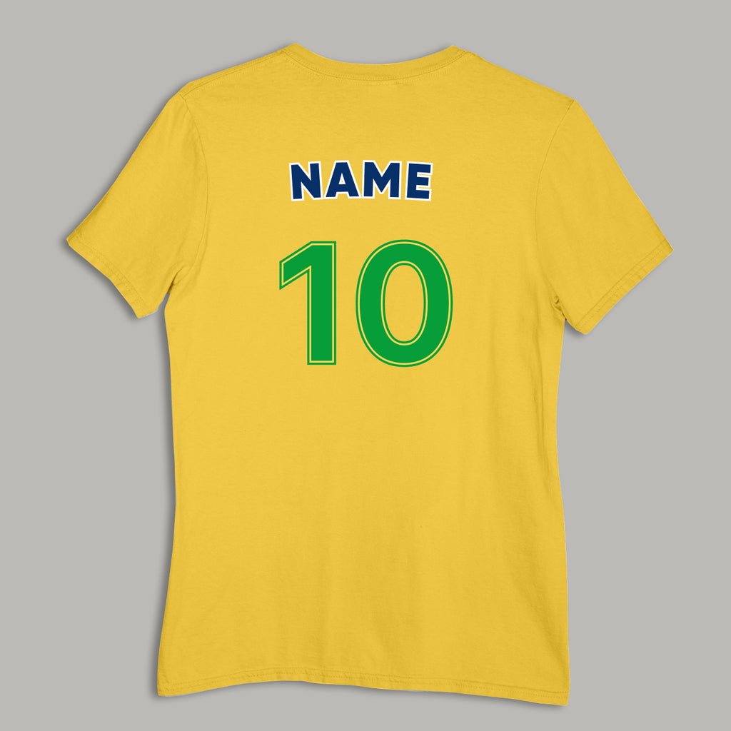 Brazil Football Fan T-Shirt – 2026 Football TShirt