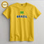 Brazil Football Fan T-Shirt – Premium Quality
