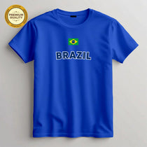 Brazil Football Fan T-Shirt – Premium Quality