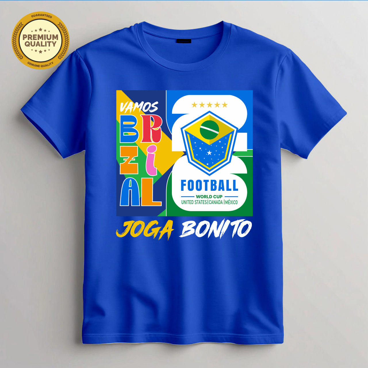 Brazil Soccer T-Shirt, Soccer Fan Shirt, Sports Lover Gift