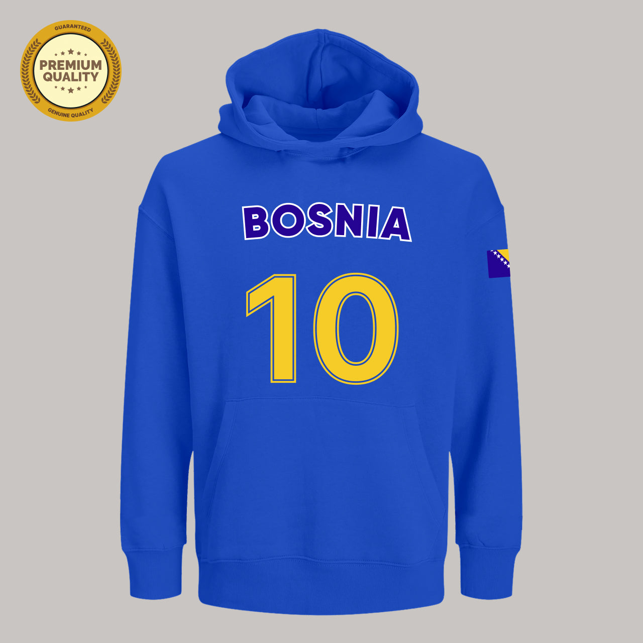 Bosnia Soccer Fan Hoodie – 2026 World Cup Football Sweatshirt