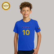 Bosnia Soccer Fan T-Shirt For Boys/Youth – 2026 Football TShirt