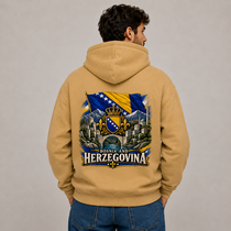 Bosnia and Herzegovina Country Pride Hoodie – Premium Football Fan Hoodie