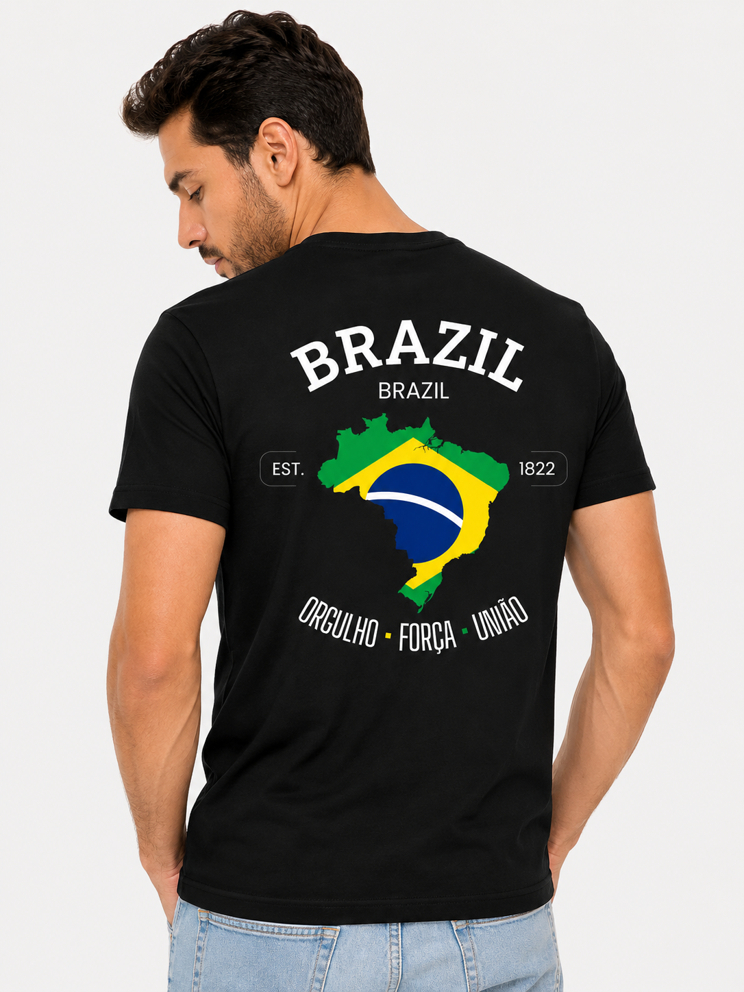 Brazil Graphic Tee – Unisex Country Pride T-Shirt