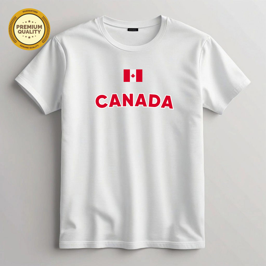 Canada Football Fan T-Shirt – Premium Quality