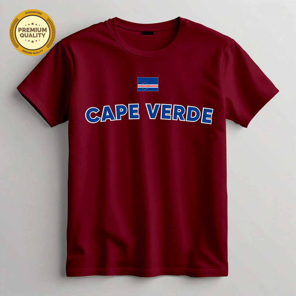 Cape Verde Football Fan T-Shirt – Football T Shirt