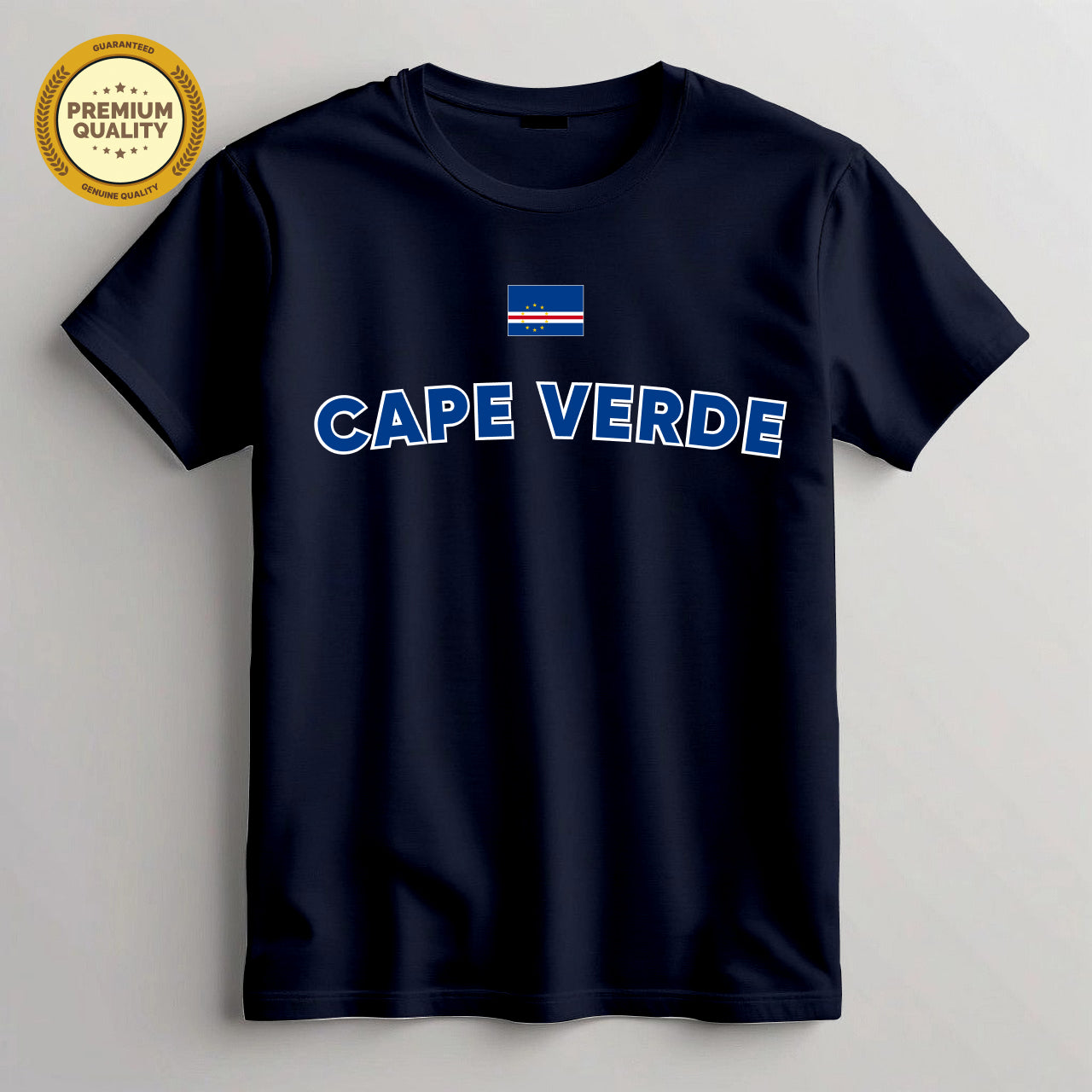 Cape Verde Football Fan T-Shirt – Football T Shirt Main image