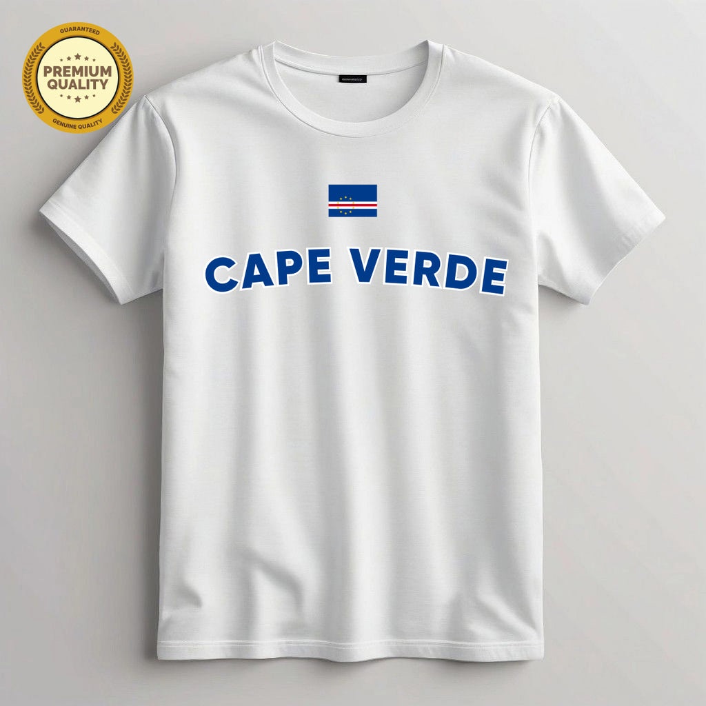 Cape Verde Football Fan T-Shirt – Football T Shirt