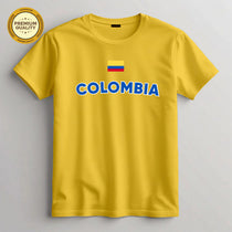 Colombia Football Fan T-Shirt – Premium Quality